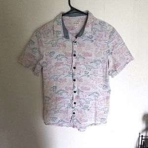 Brand cat and jack, size 16, color white red blue and yellow